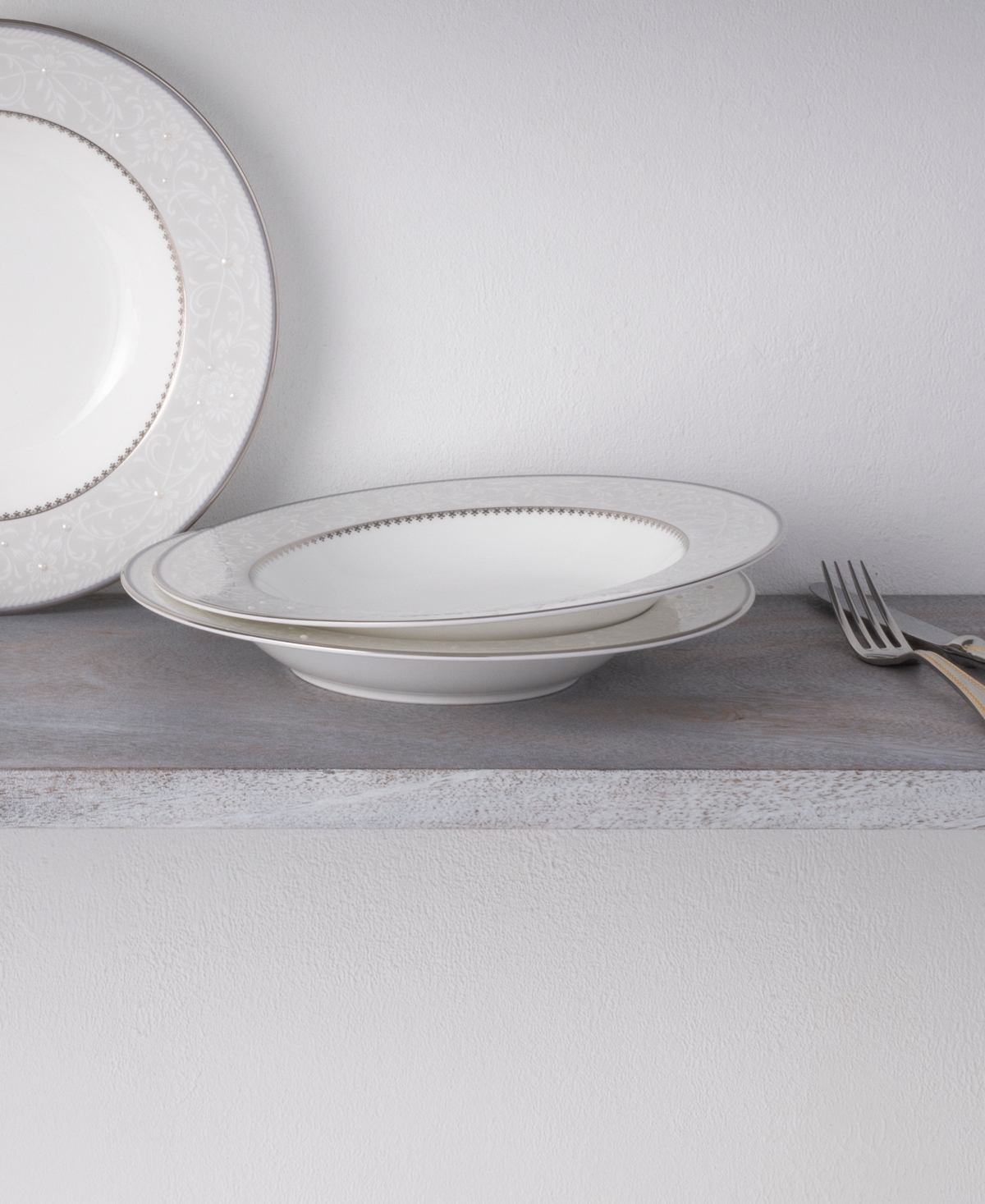 Noritake Brocato Set of 4 Soup Bowls