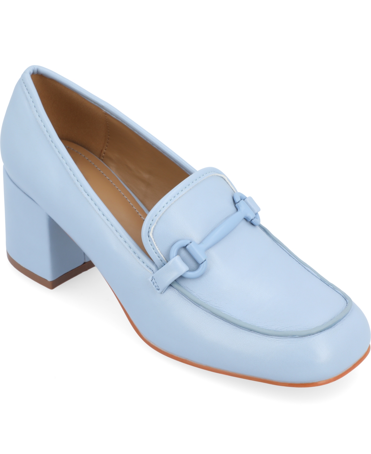 Journee Collection Nysaa Horsebit Loafer In Blue