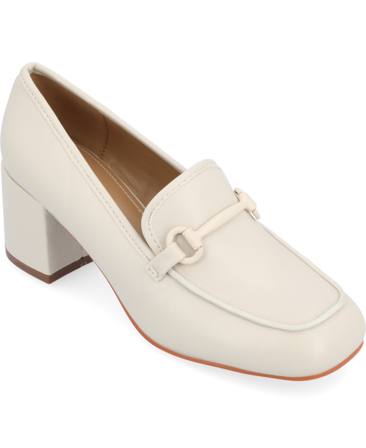 Journee Collection Nysaa Horsebit Loafer In Sand