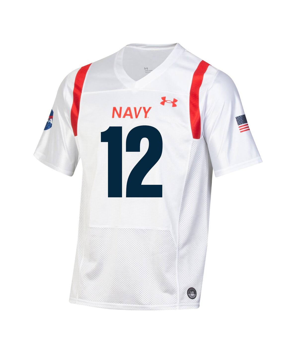 Men's Under ArmourNavy Midshipmen 2022 Special Games Replica Jersey - White