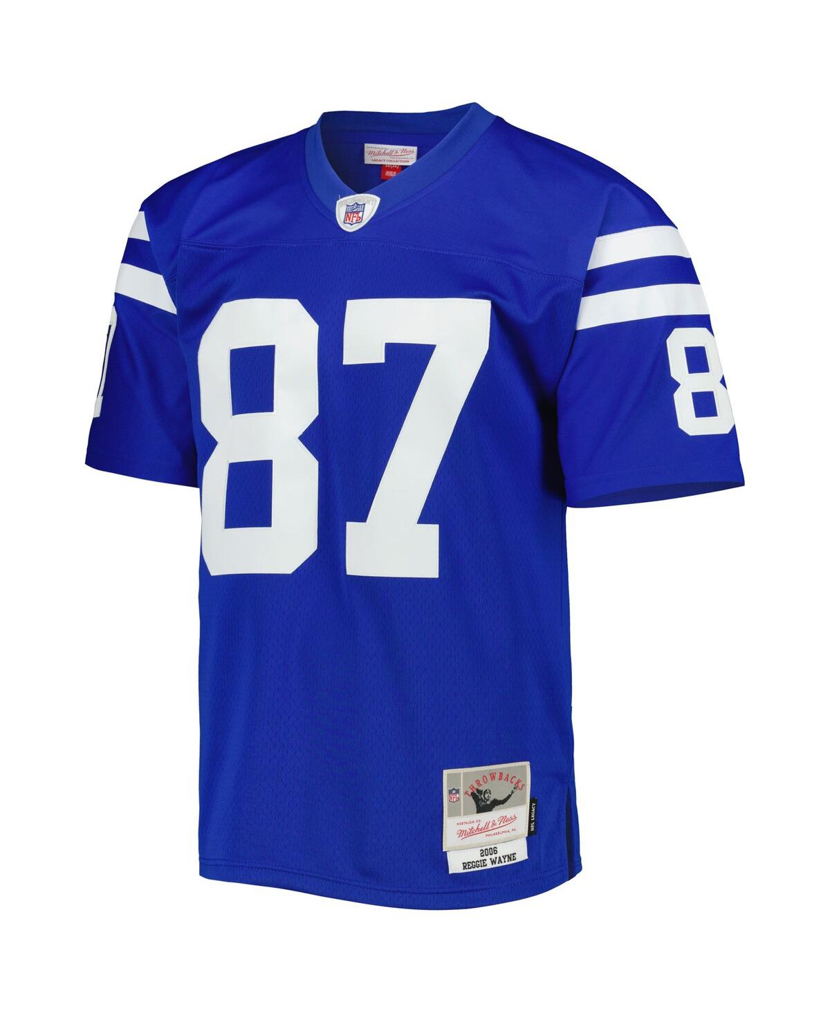 Men's Mitchell & Ness Reggie WayneIndianapolis Colts 2006 Legacy Replica Jersey - Royal