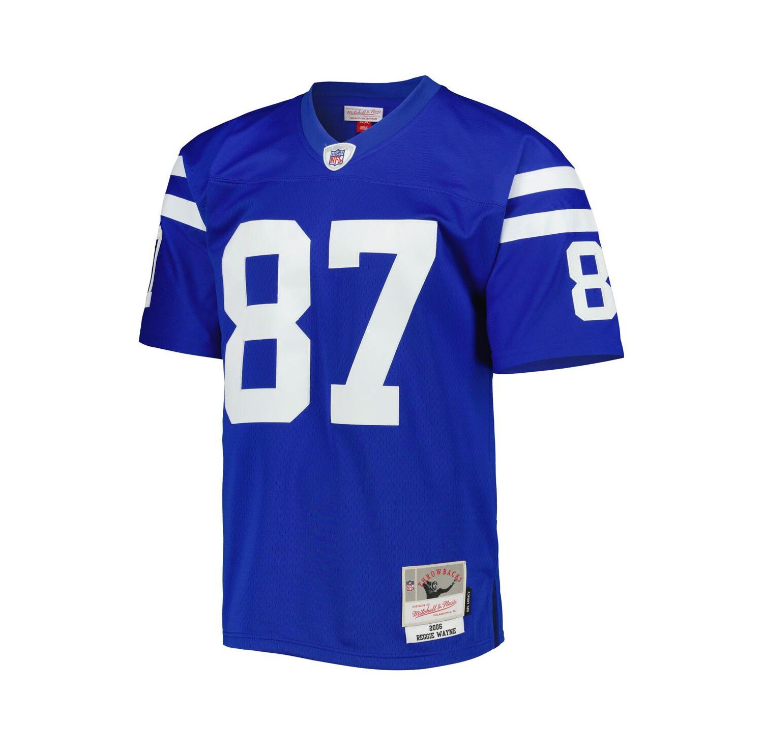 Men's Reggie Wayne Royal Indianapolis Colts 2006 Legacy Replica Jersey