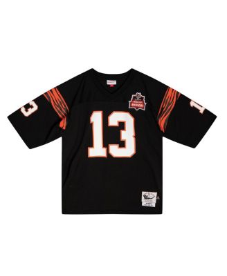 Men's Ken Riley Black Cincinnati Bengals 1981 Authentic Retired Player Jersey