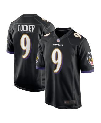 Men's Justin Tucker Baltimore Ravens Player Game Jersey