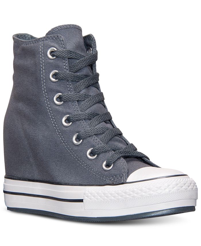 construir a lo largo vena Converse Women's Chuck Taylor All Star Platform Plus Sparkle Hi Casual  Sneakers from Finish Line - Macy's