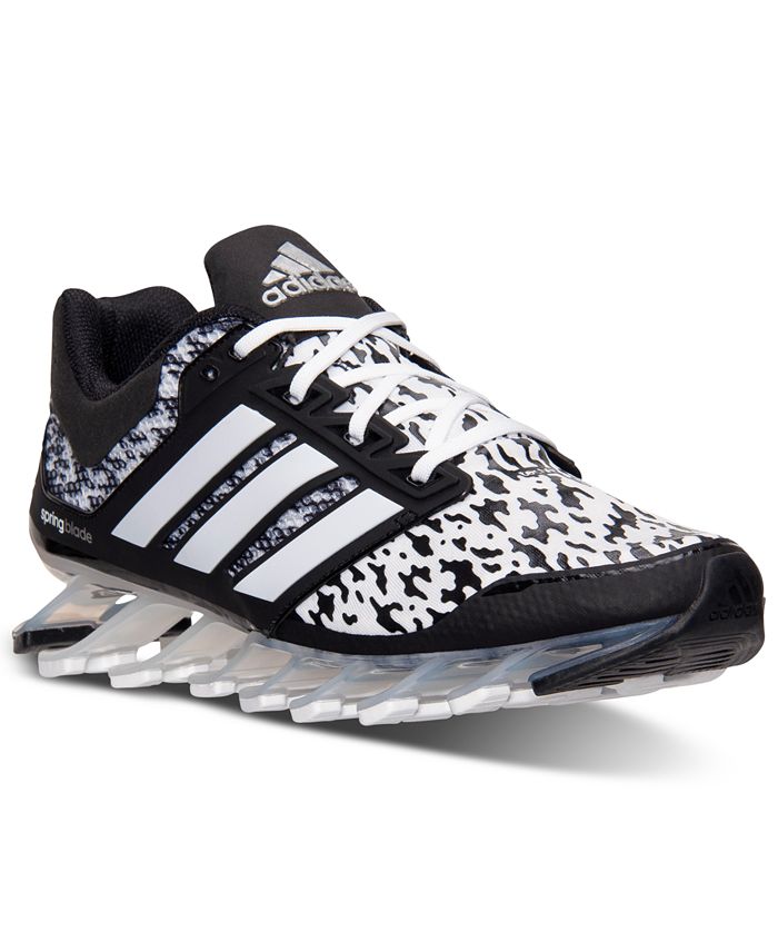 Competir Humorístico aislamiento adidas Men's Springblade Drive Running Sneakers from Finish Line - Macy's