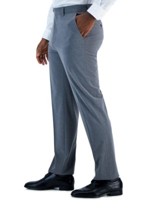 Men's Slim-Fit Spandex Super-Stretch Suit Pants