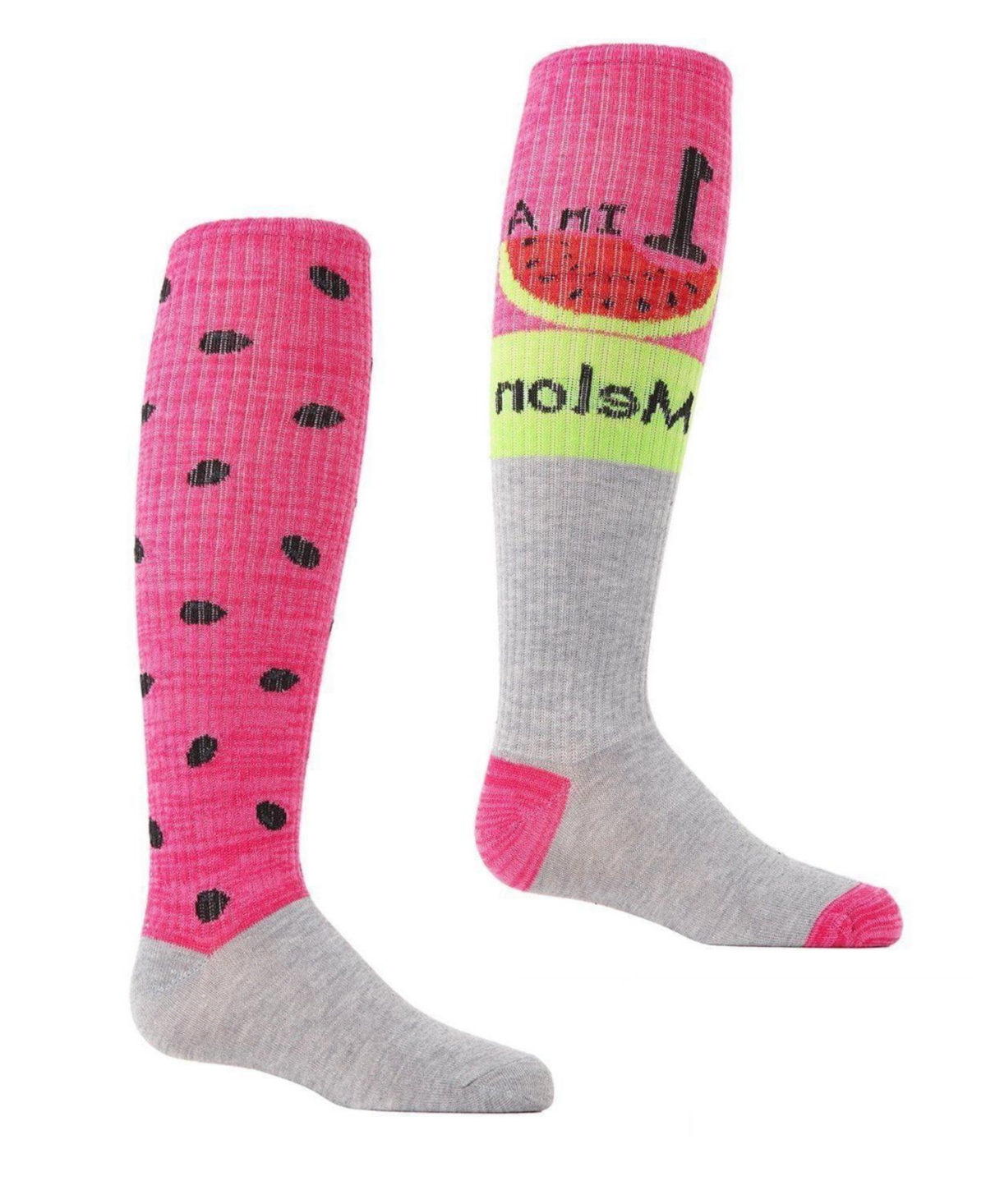 MeMoi Girls 2 Pairs One in a Melon Knee High Socks - Assorted Pre-Pack