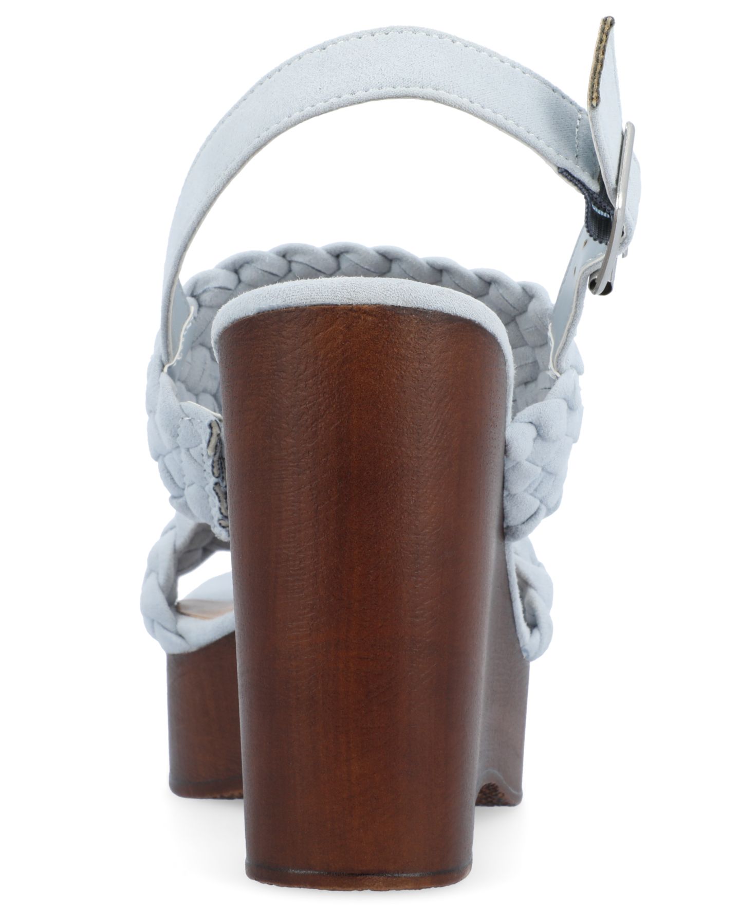 Женские сандалии Journee Collection Ayvee Platform Wedge, цвет: Синий — фото 3