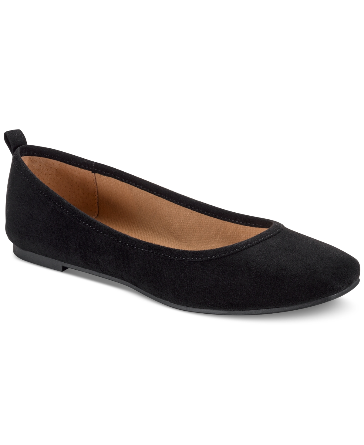 Macy's black flats discount womens