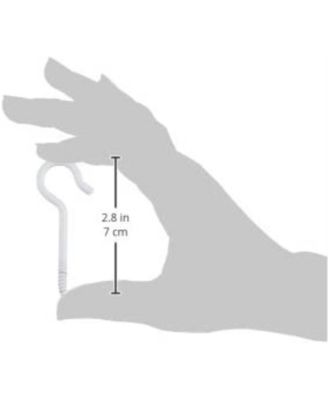 PRODUCTS CORP White Ceiling Hooks, 5 Pack