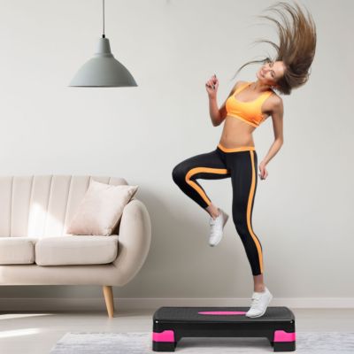 26'' Aerobic Exercise Stepper Cardio Trainer