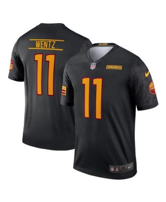 Nike Men's Carson Wentz Black Washington Commanders Alternate Legend Jersey