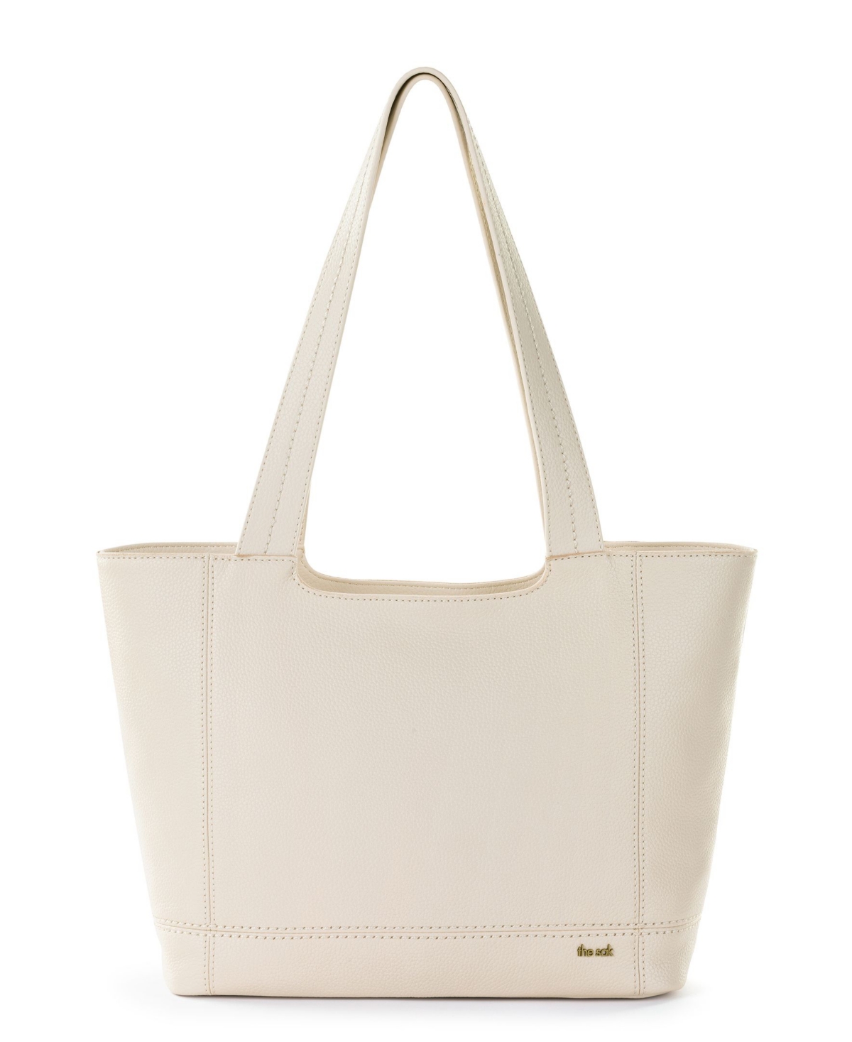 The Sak De Young Leather Tote In White