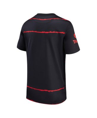 Big Boys and Girls Black Portland Thorns FC 2021/22 Home Stadium Replica Jersey