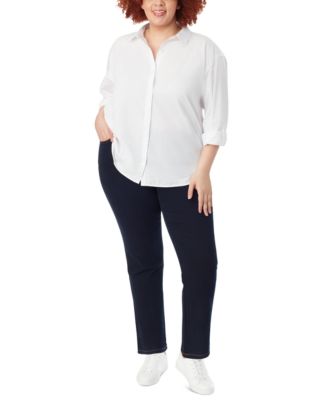 Plus Size Amanda Shirt Amanda Average Length Jean