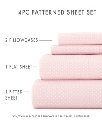 The Boho & Beyond Premium Ultra Soft Pattern 4-Pc. Sheet Set, Queen