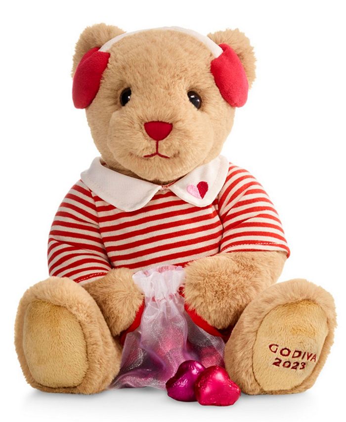 Godiva Limited Edition Valentine's Day 2023 Plush Bear Macy's