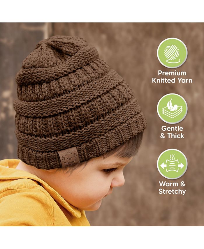 KeaBabies 3pk Warmzy Baby Beanies, 036 months Baby Hats, Baby Winter