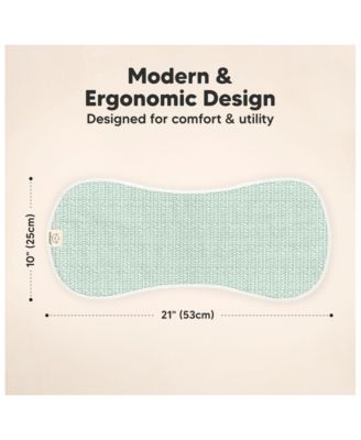 5pk Softe Muslin Burp Cloths for Baby Girls and Boys, Organic Burping Cloths for Babies, Baby Burp Clothes