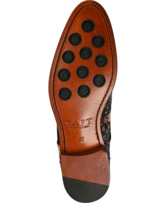 Men's Jack Handcrafted Leather, Velvet and Wool Dress Shoes