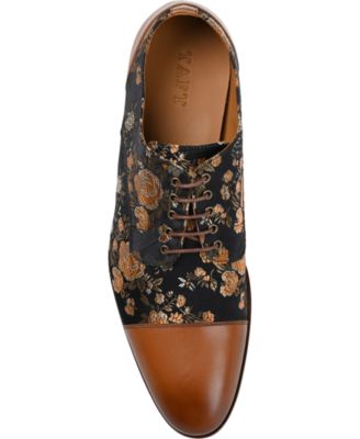 Men's Jack Handcrafted Leather, Velvet and Wool Dress Shoes