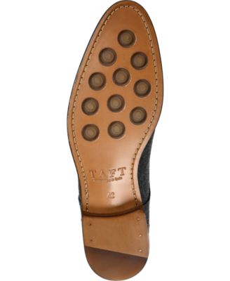 Men's Jack Handcrafted Leather, Velvet and Wool Dress Shoes