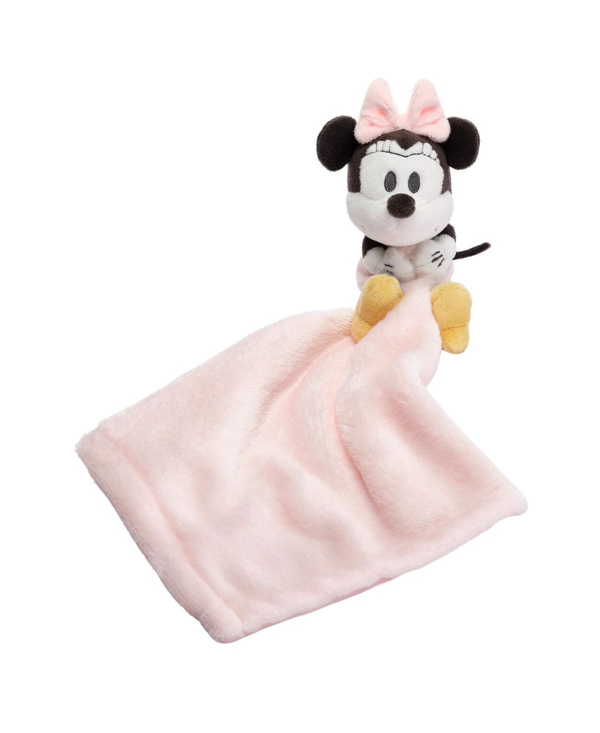 Lambs & Ivy Disney Baby Little Minnie MouseLovey Plush Security Blanket - Pink