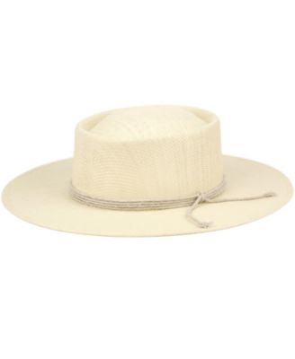 Light Boater Gamble Porkpie Derby Fedora Sun Hat