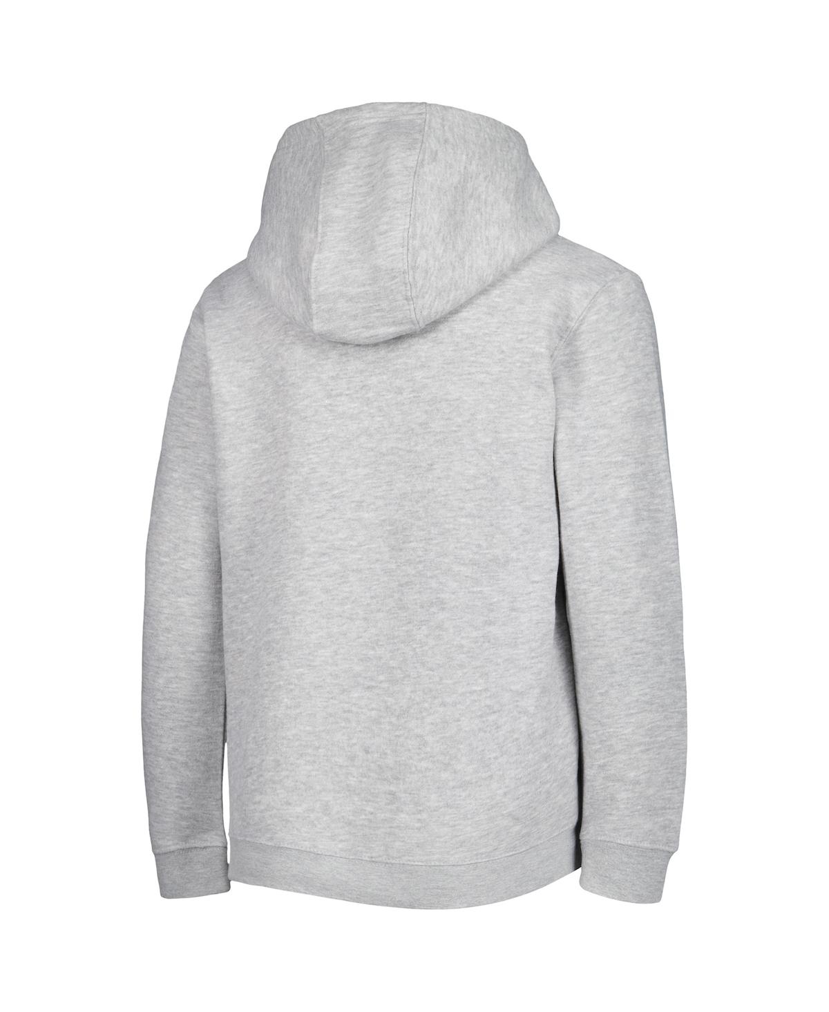 Shop Outerstuff Youth Boys And Girls Heathered Gray Arizona Cardinals Take The Lead Pullover Hoodie