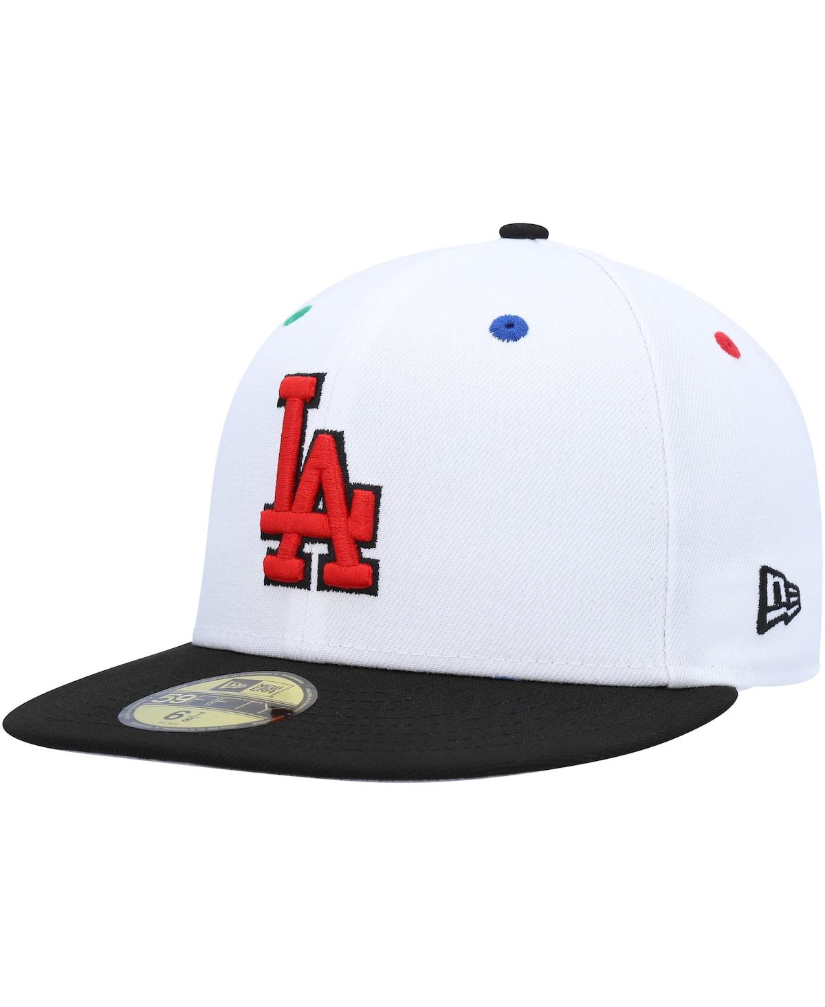 Men's New Era Black Los Angeles Dodgers 60th Anniversary Primary Eye 59FIFTY Fitted Hat - Black