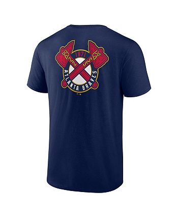 Fanatics Men's Red Atlanta Braves Official Logo T-shirt - Macy's