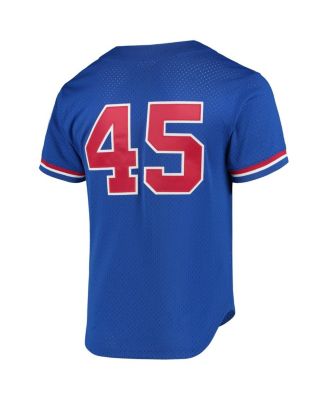Men's Pedro Martinez Blue Montreal Expos 1997 Cooperstown Collection Mesh Batting Practice Jersey
