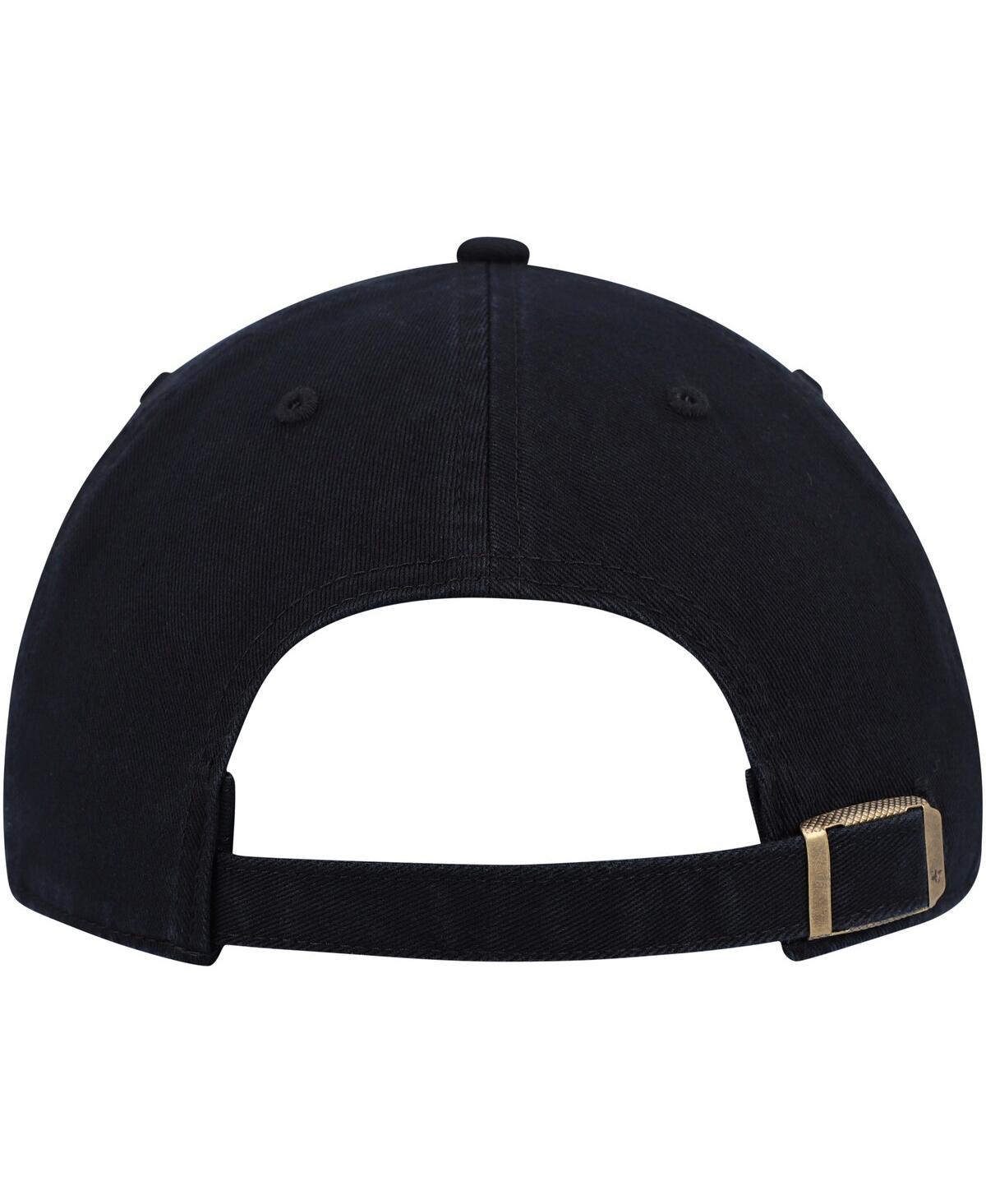 47 Brand Men's ' Black Boston Bruins Clean Up Adjustable Hat In Black
