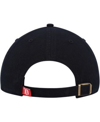 Men's Black Detroit Red Wings Clean Up Adjustable Hat