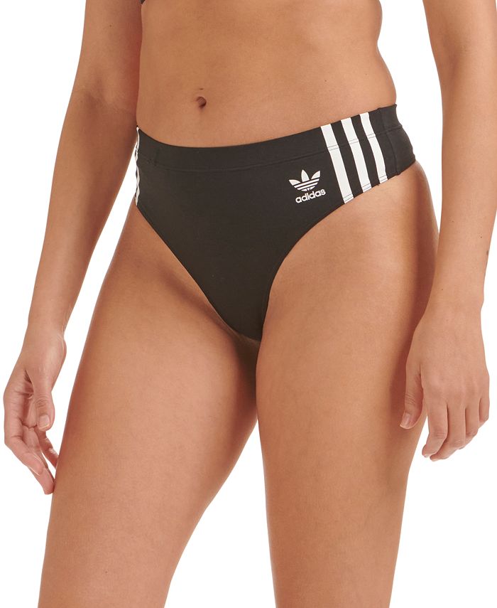 Adidas Women's Seamless Thong Underwear (Black, XS) - 4A1H64 