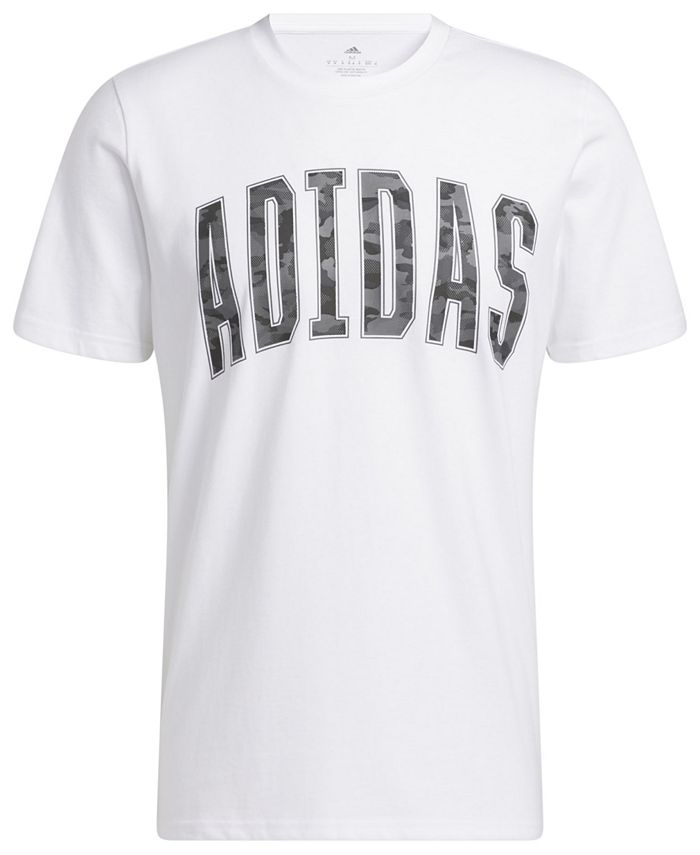 adidas Men's Sportswear Varsity Camo Logo T-Shirt & Reviews ...