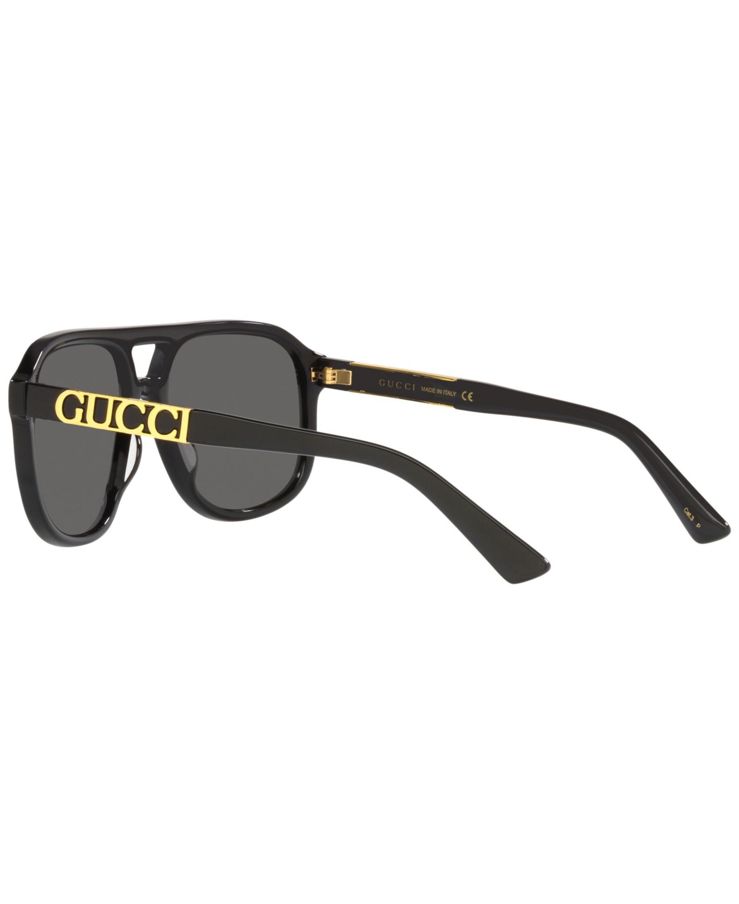 Солнцезащитные очки Gucci Unisex Polarized Sunglasses, GG1188S, цвет: Чёрный — фото 6