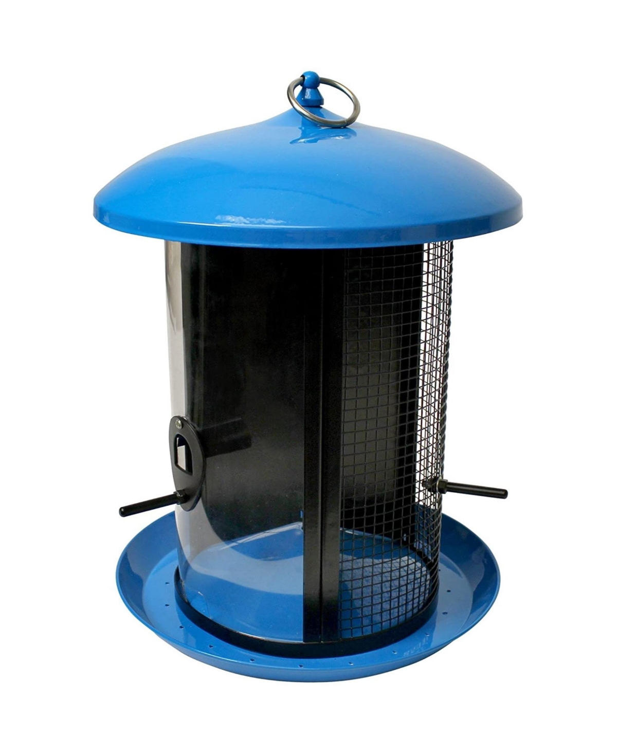 21604 Feather Central Feeder, 13" - Blue