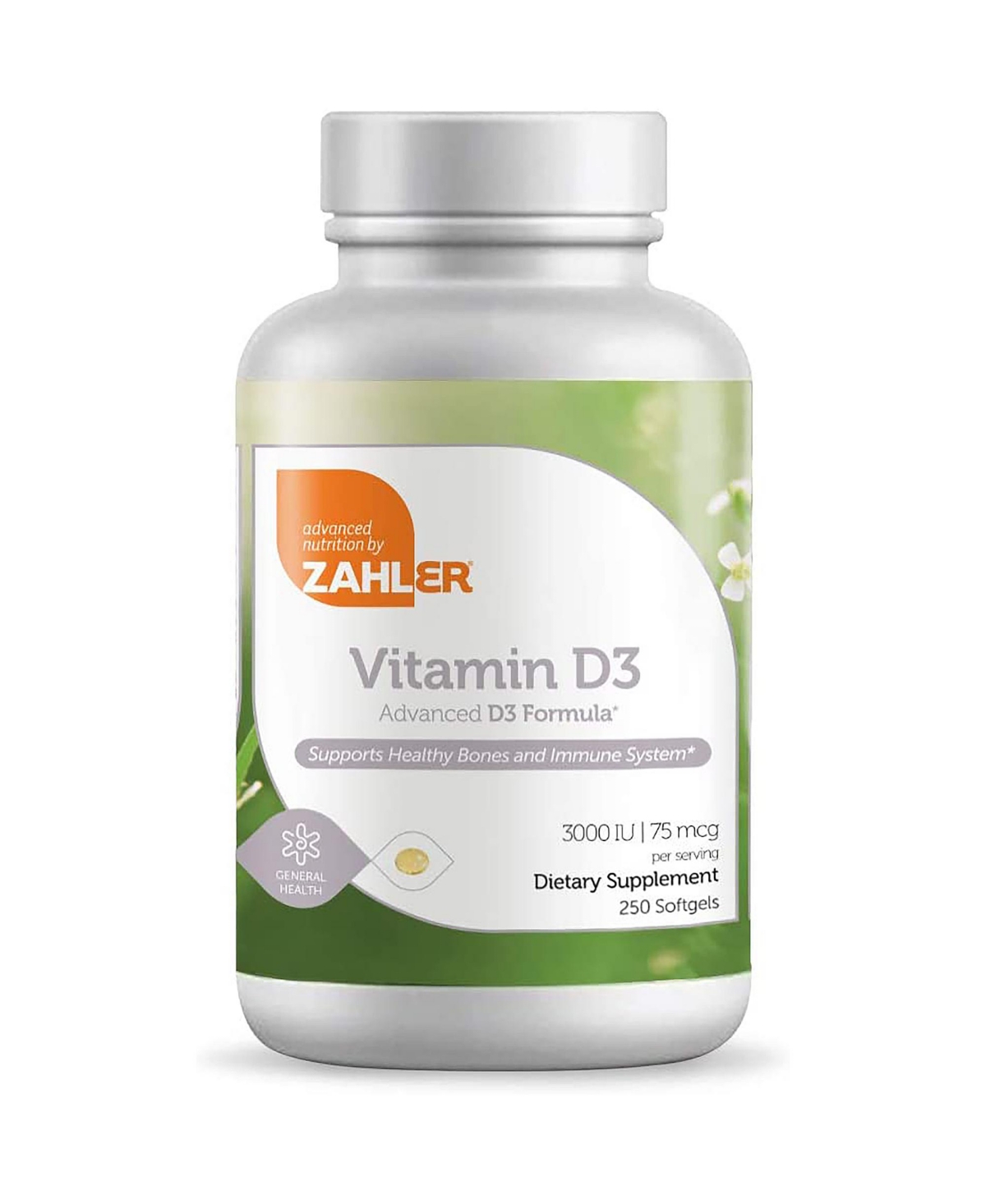 Vitamin D3 3000 Iu - 250 Softgels