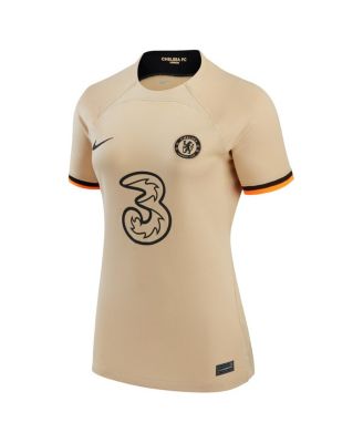 Women's Gold Chelsea 2022/23 Third Replica Jersey