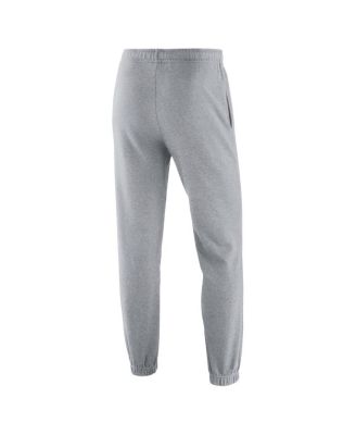 Men's Heathered Gray Distressed Oklahoma Sooners Saturday Fleece Pants