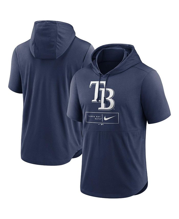 Nike Men's Navy Tampa Bay Rays Logo Lockup Performance Short-Sleeved ...