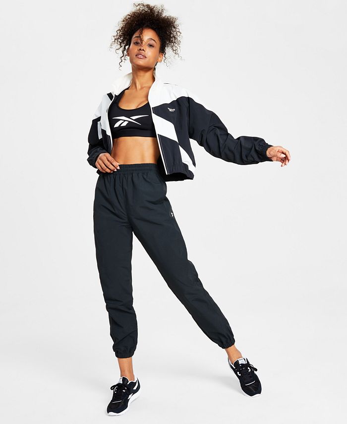 Reebok Women's Track Jacket, Sports Bra & Track Pants - Macy's