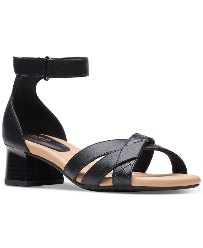 Clarks ankle shop strap sandals