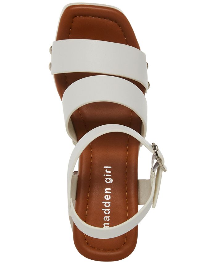 Madden Girl Women's Greenville Studded Platform Sandals Macy's
