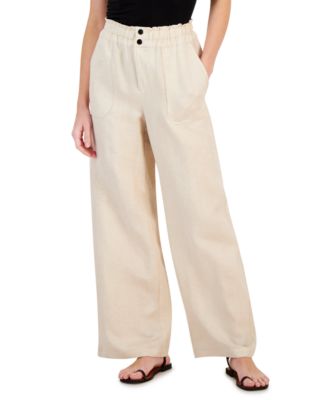 I.N.C. International Concepts Women s Metallic Wide Leg Pants Created for Macy s Macy s