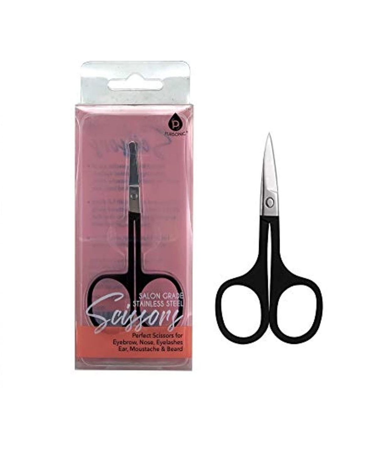 Salon Grade Stainless Steel Scissors - Black