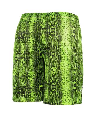 Men's Neon Green Pittsburgh Steelers Summer Pop Shorts