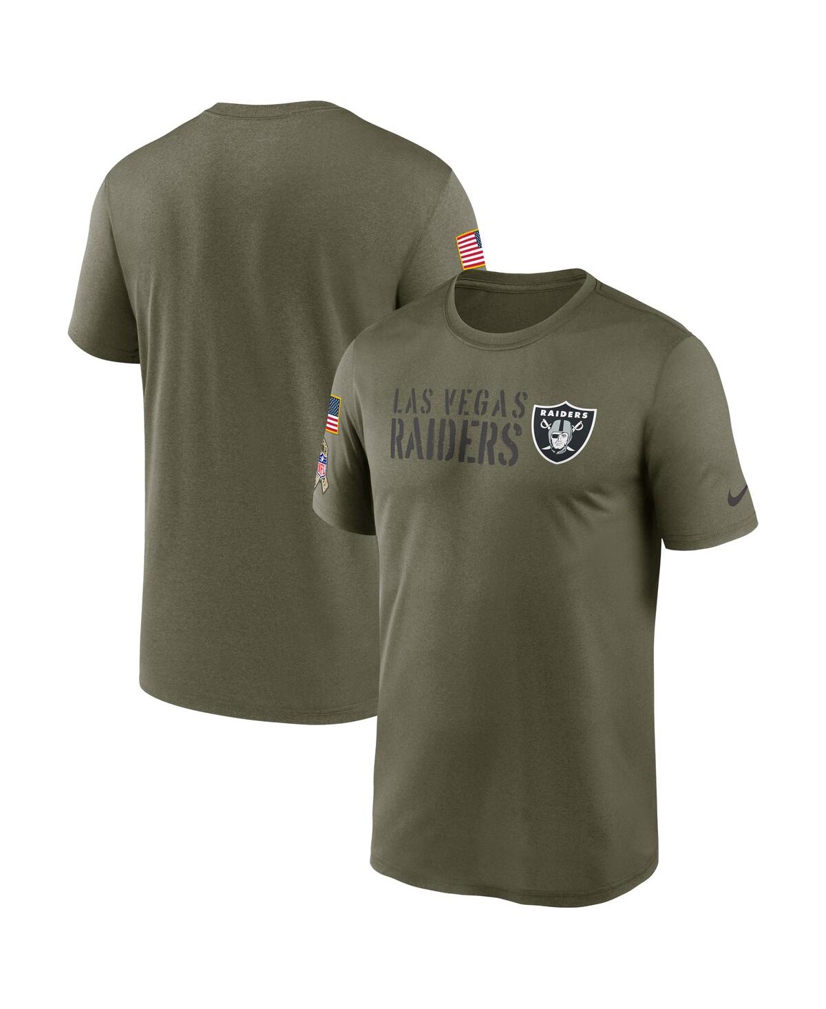 Nike Men's Olive Las Vegas Raiders 2022 Salute To Service Legend